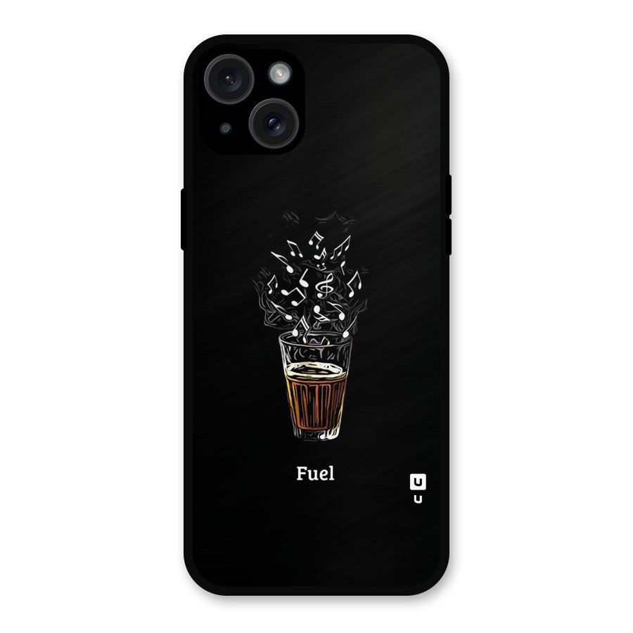 Music Chai My Fuel Metal Back Case for iPhone 15 Plus