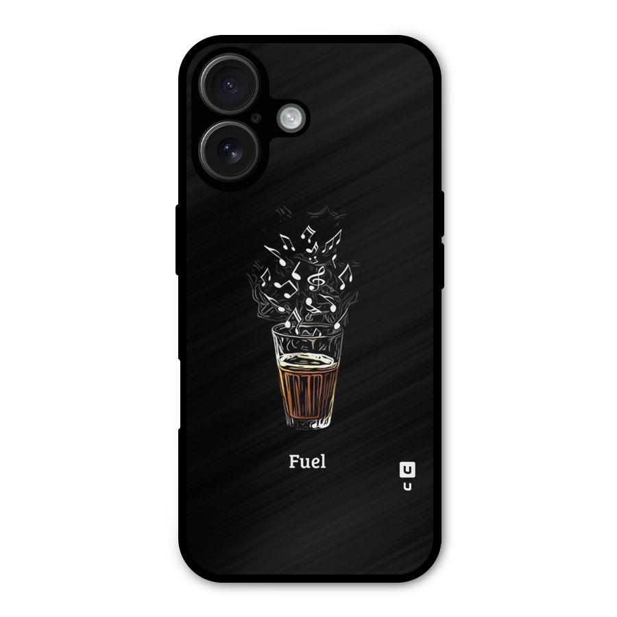 Music Chai My Fuel Metal Back Case for iPhone 16