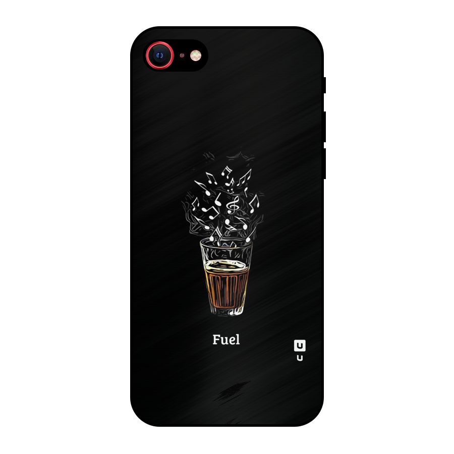 Music Chai My Fuel Metal Back Case for iPhone 8