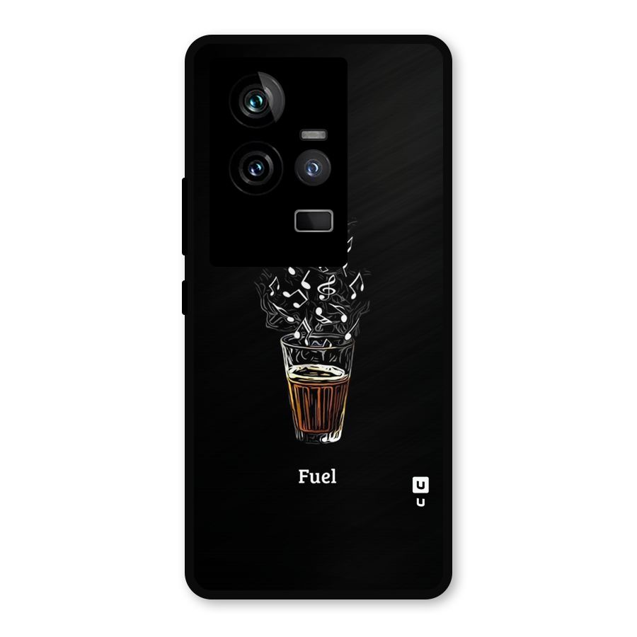 Music Chai My Fuel Metal Back Case for iQOO 11 5G