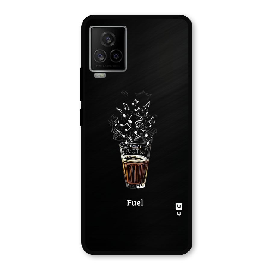 Music Chai My Fuel Metal Back Case for iQOO 7 Legend 5G