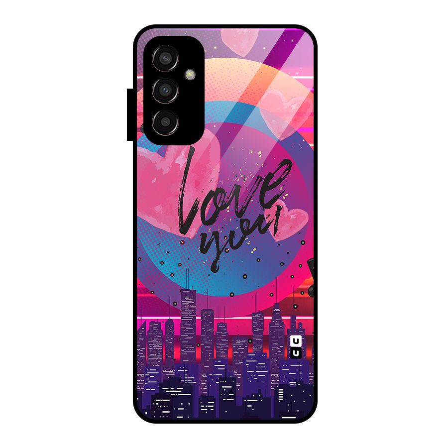 Music City Love Glass Back Case for Galaxy F13