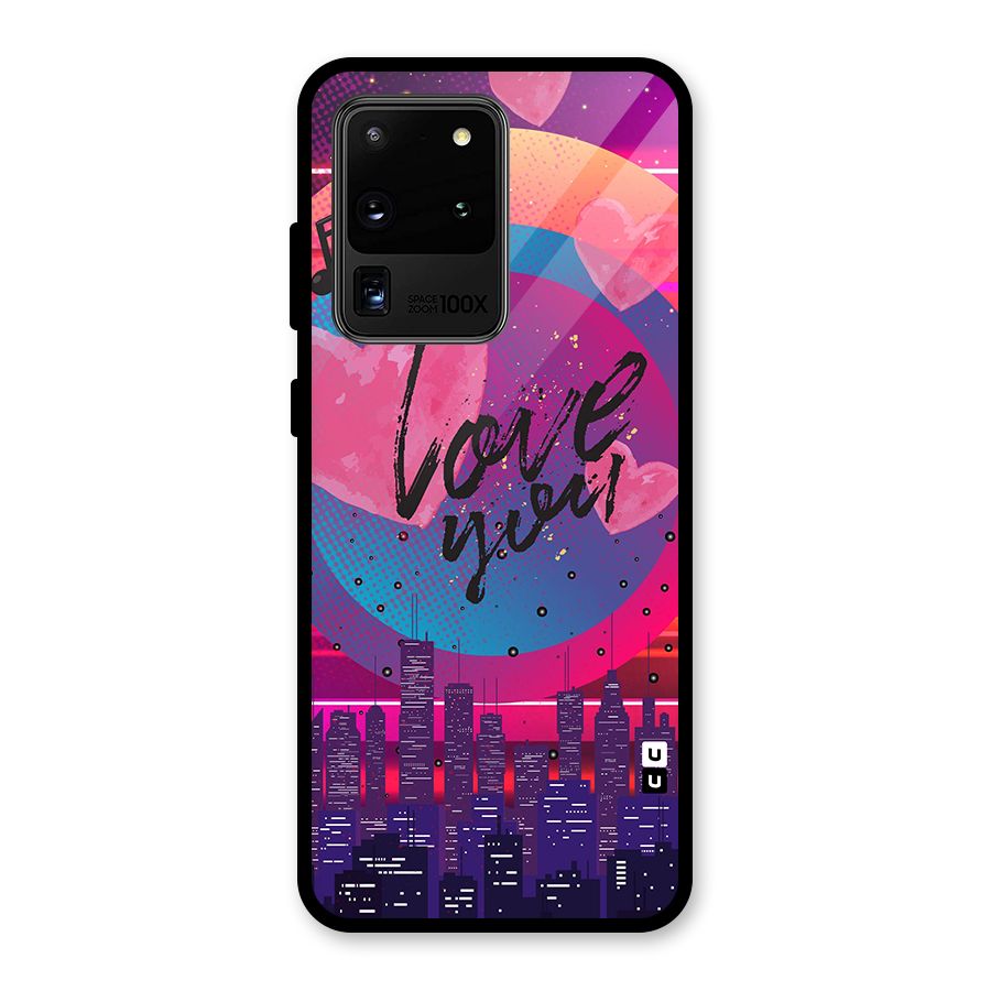 Music City Love Glass Back Case for Galaxy S20 Ultra