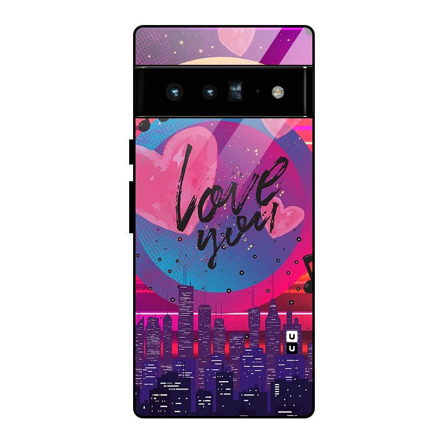 Music City Love Glass Back Case for Google Pixel 6 Pro