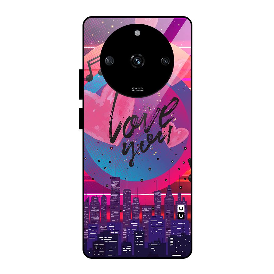 Music City Love Glass Back Case for Realme Narzo 60 5G