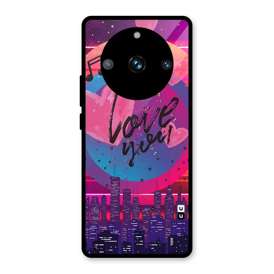 Music City Love Glass Back Case for Realme Narzo 60 Pro