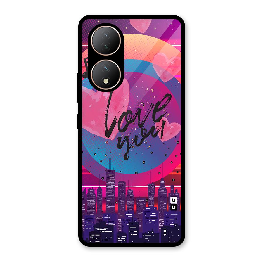 Music City Love Glass Back Case for Vivo Y100A