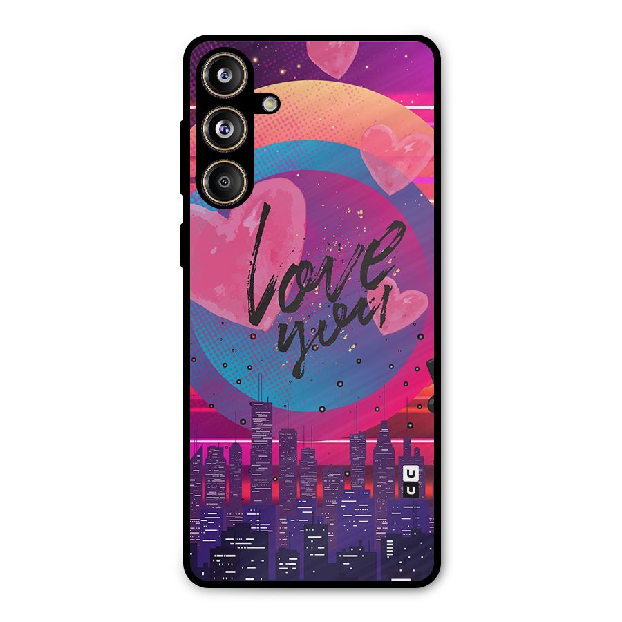 Music City Love Metal Back Case for Galaxy F55