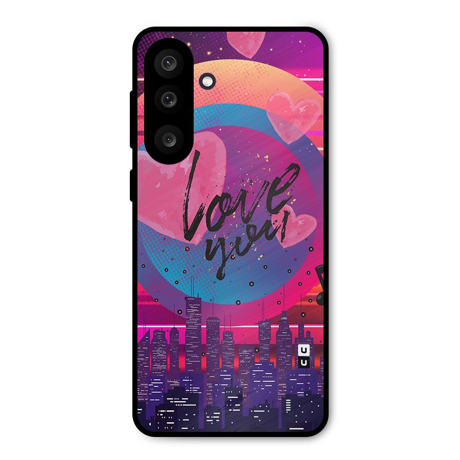 Music City Love Metal Back Case for Galaxy M56