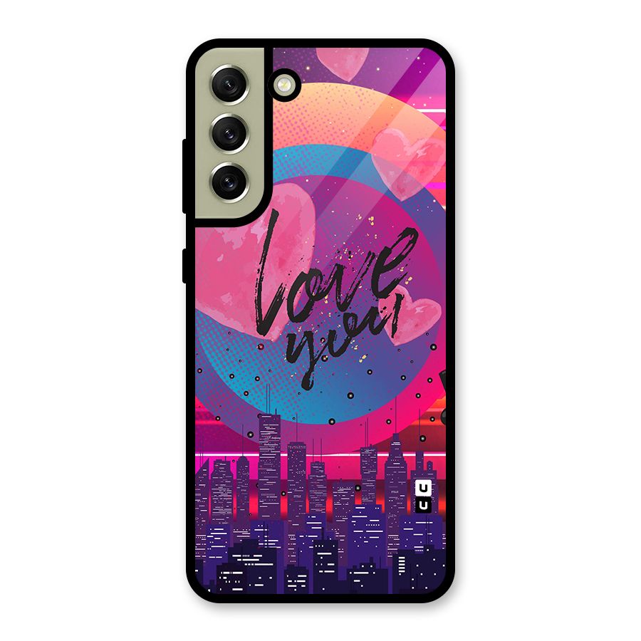 Music City Love Metal Back Case for Galaxy S21 FE 5G (2023)