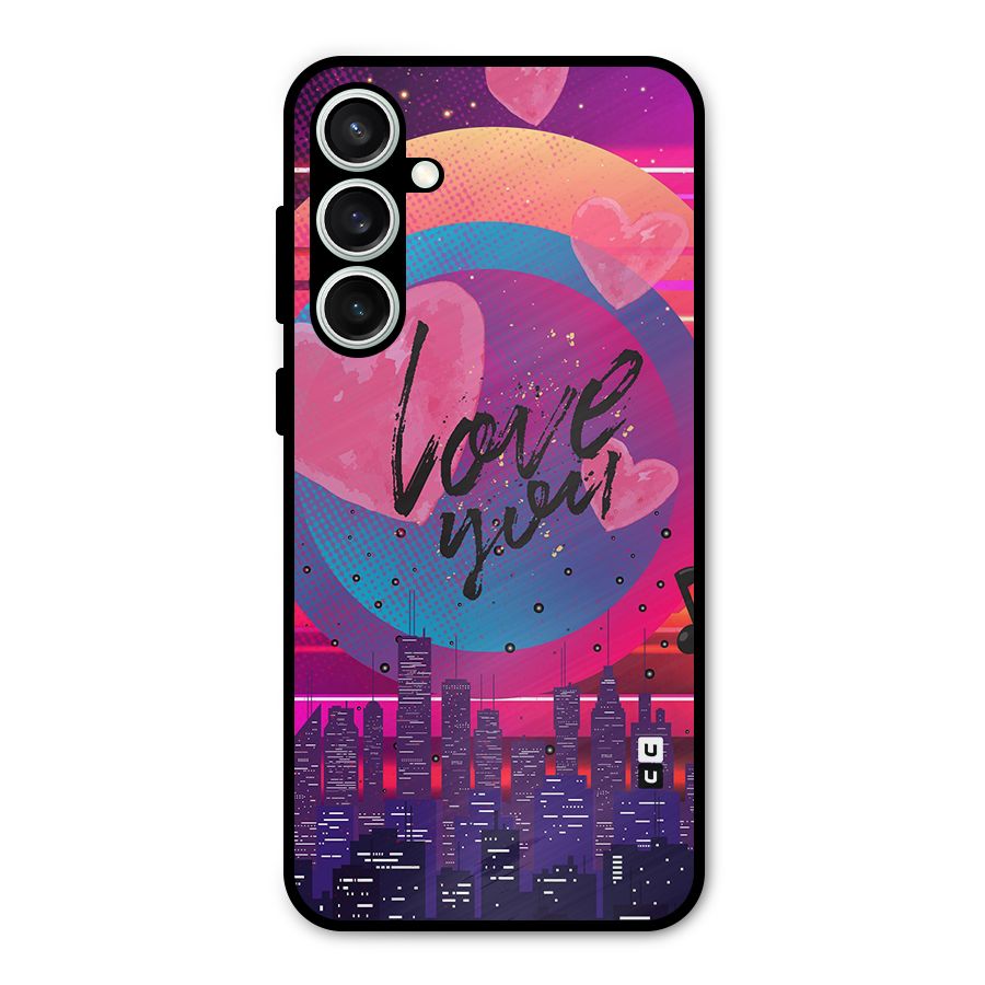 Music City Love Metal Back Case for Galaxy S23 FE