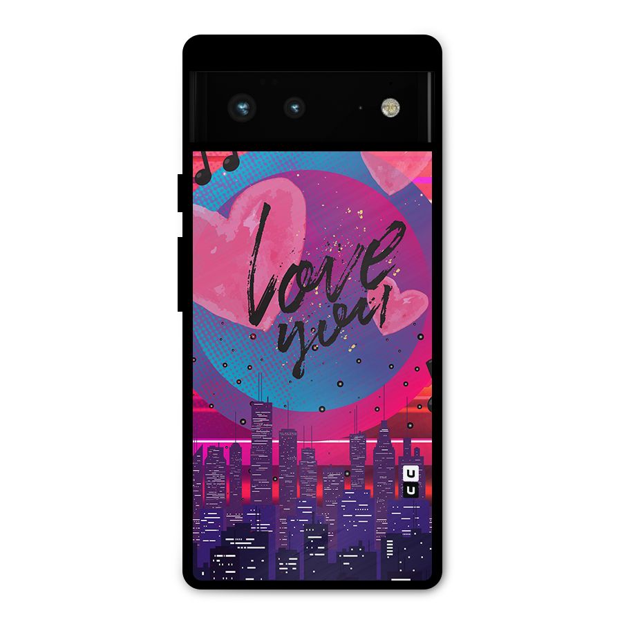 Music City Love Metal Back Case for Google Pixel 6