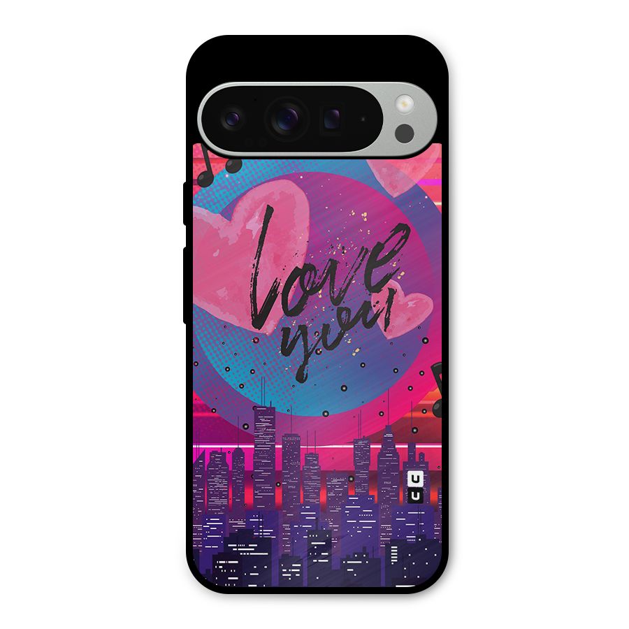 Music City Love Metal Back Case for Google Pixel 9 Pro XL