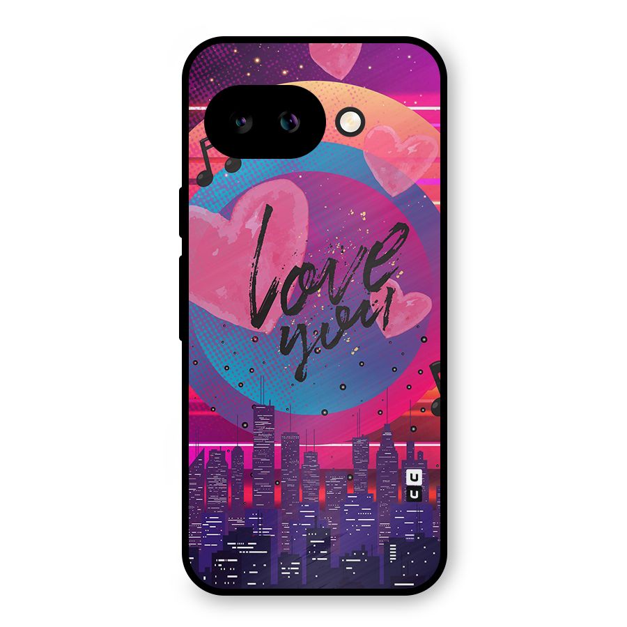 Music City Love Metal Back Case for Google Pixel 9a