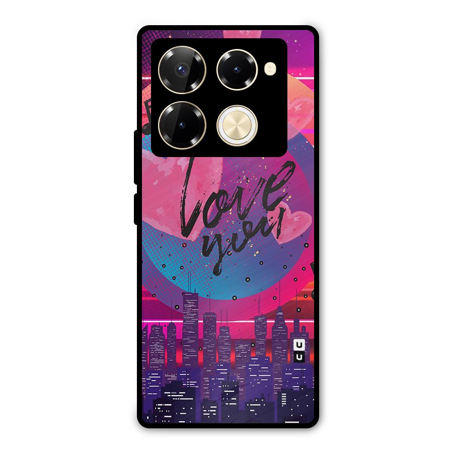 Music City Love Metal Back Case for Infinix Note 40 Pro Plus