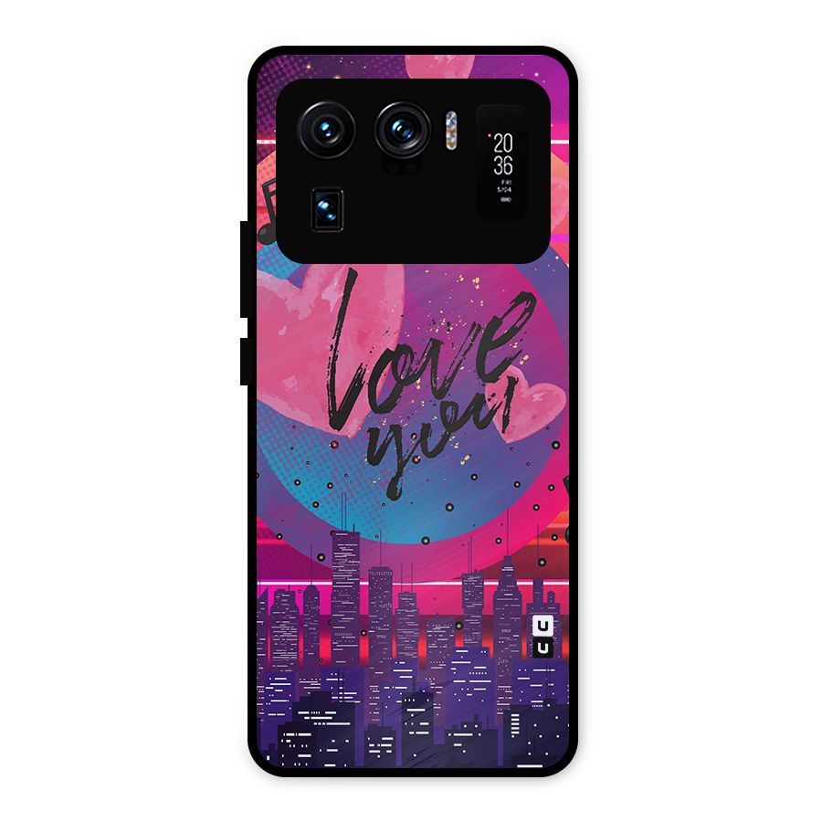 Music City Love Metal Back Case for Mi 11 Ultra