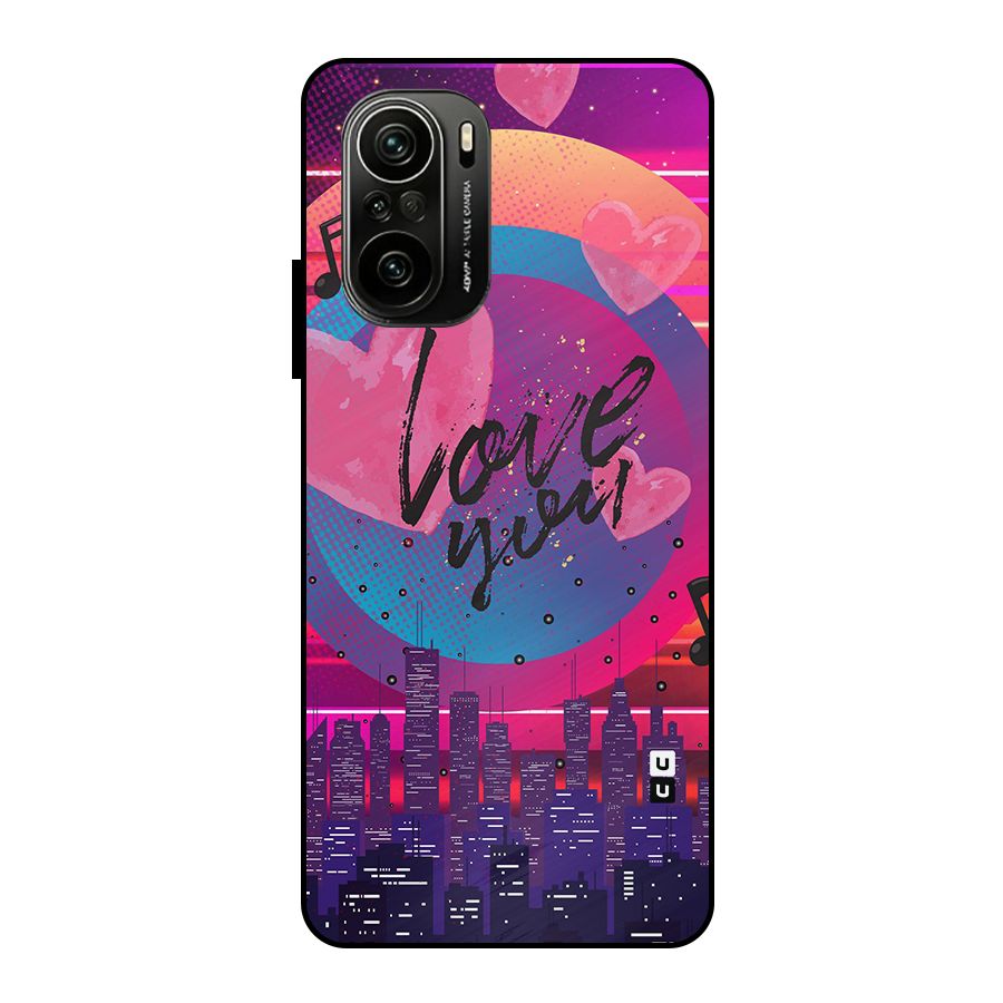 Music City Love Metal Back Case for Mi 11x