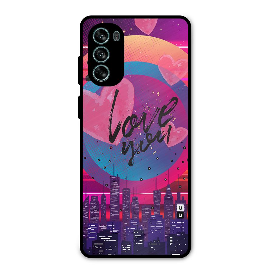 Music City Love Metal Back Case for Moto G62