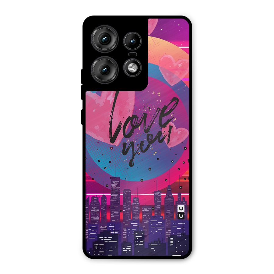 Music City Love Metal Back Case for Motorola Edge 50 Pro