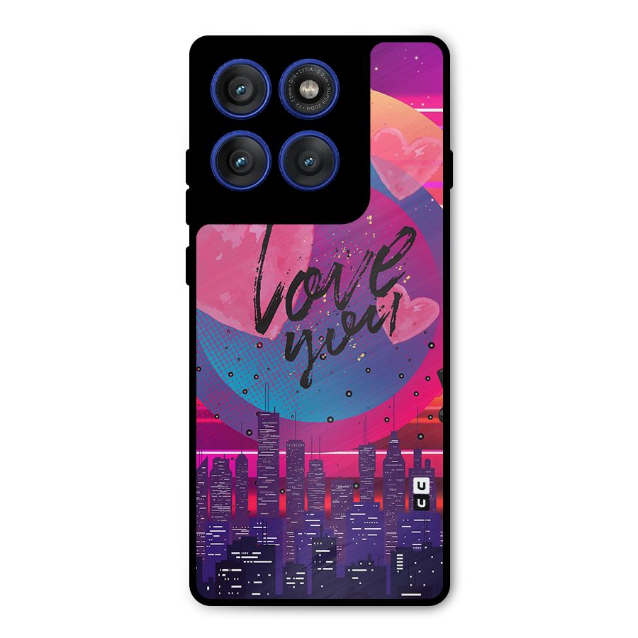 Music City Love Metal Back Case for Motorola Edge 60 Pro