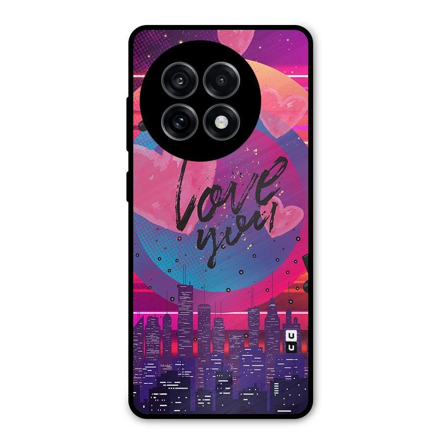 Music City Love Metal Back Case for OnePlus 13R
