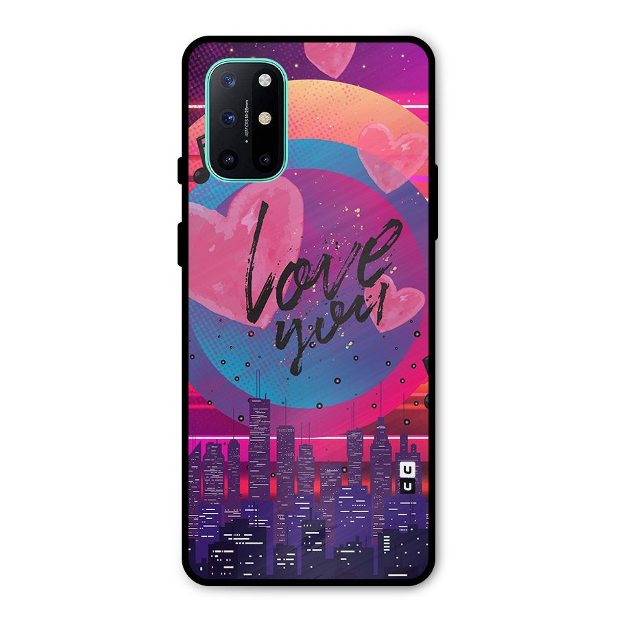 Music City Love Metal Back Case for OnePlus 8T