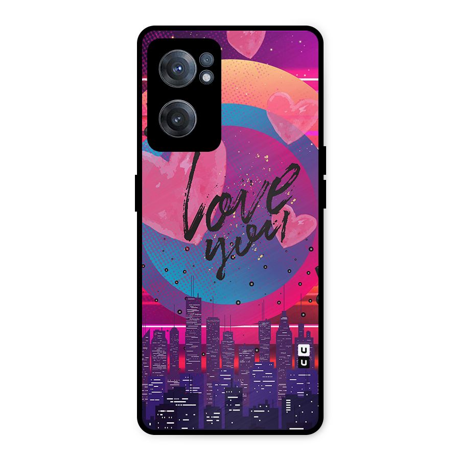 Music City Love Metal Back Case for OnePlus Nord CE 2 5G