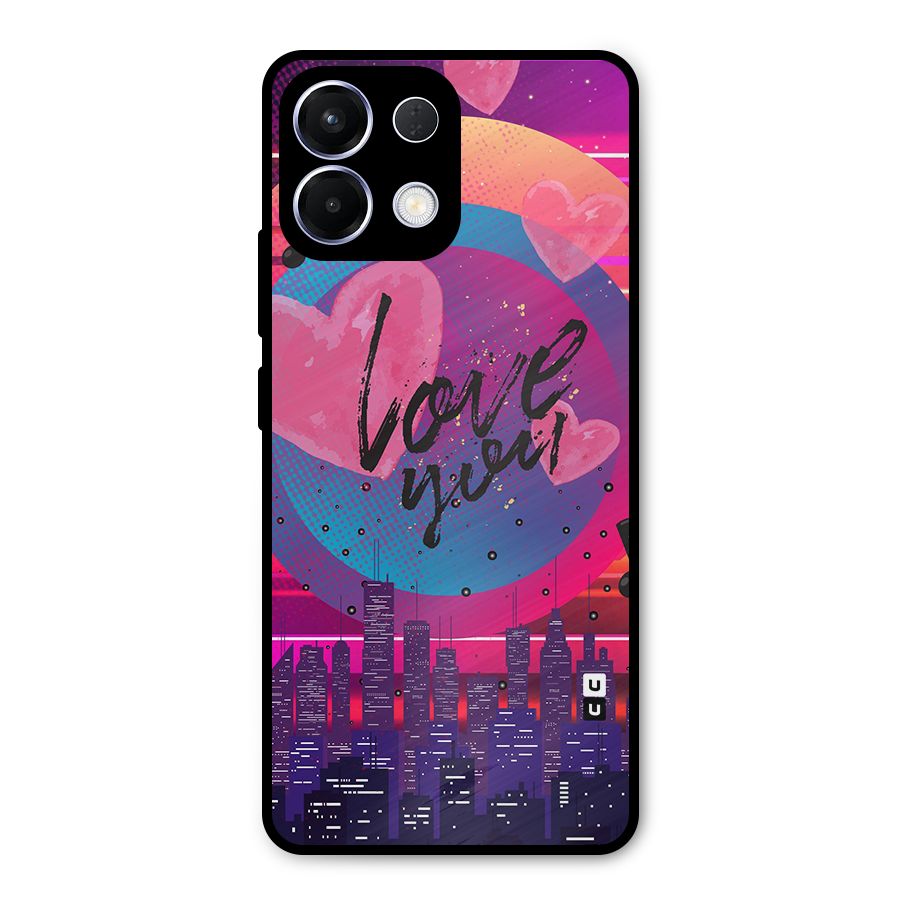 Music City Love Metal Back Case for Oppo K13