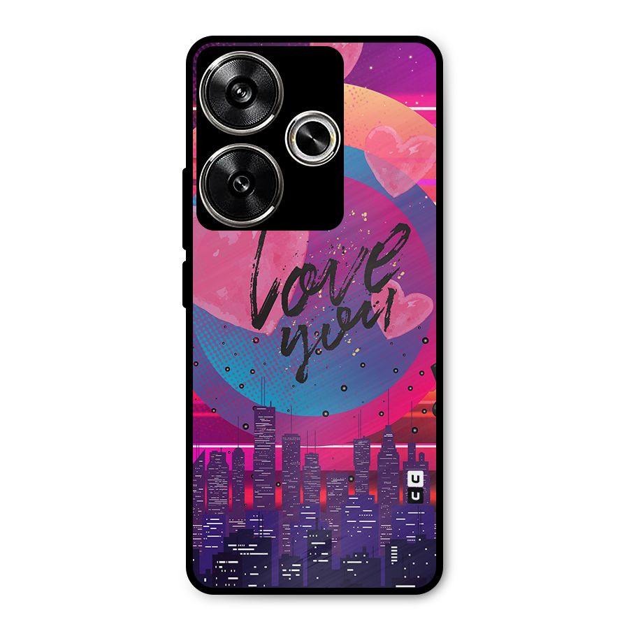 Music City Love Metal Back Case for Poco F6