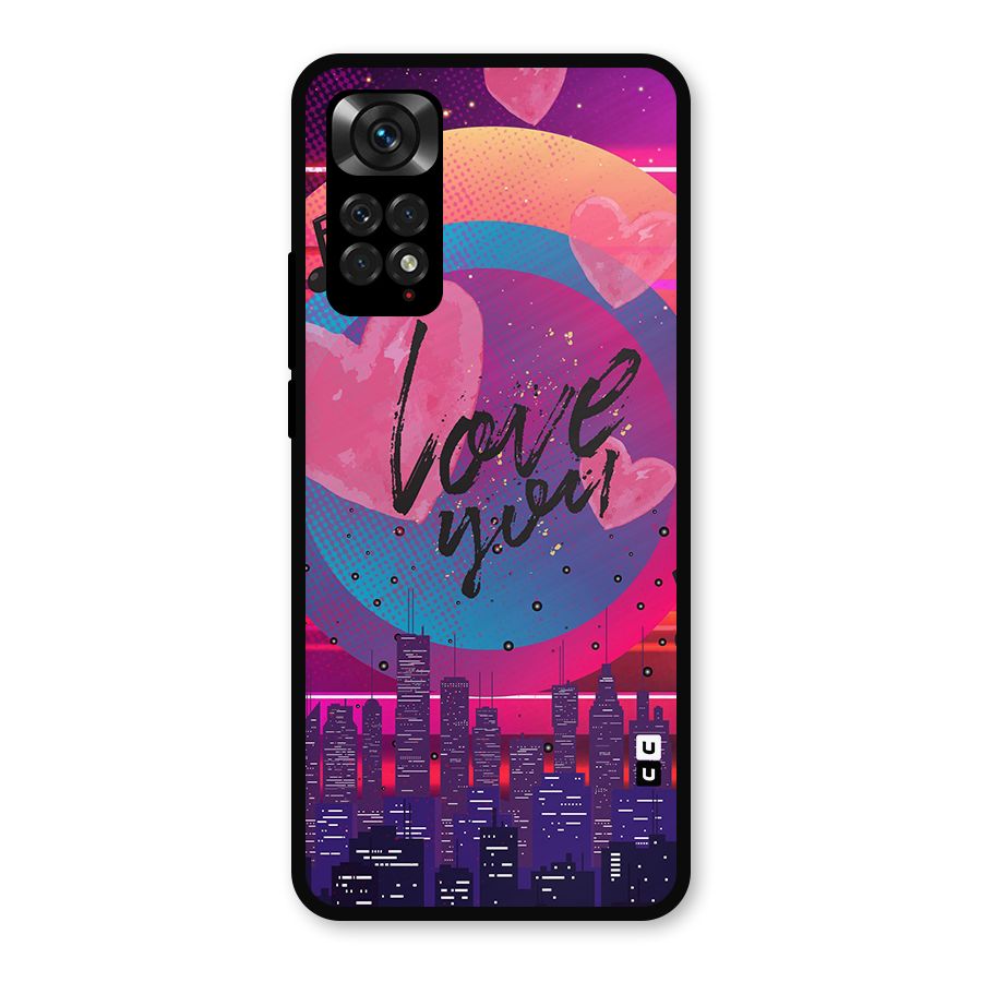 Music City Love Metal Back Case for Redmi Note 11s