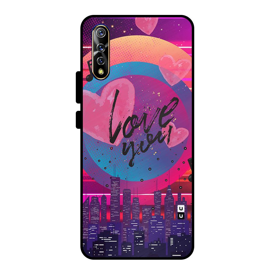 Music City Love Metal Back Case for Vivo S1