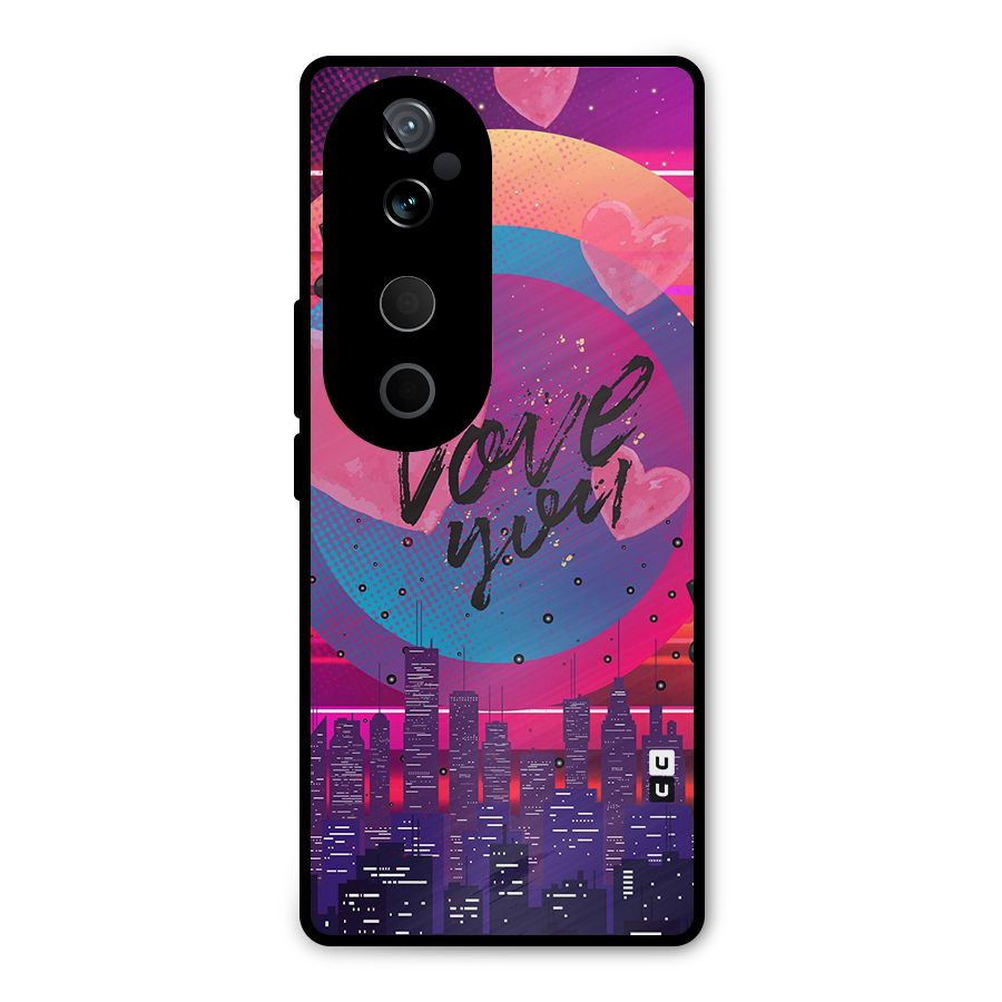 Music City Love Metal Back Case for Vivo T3 Ultra
