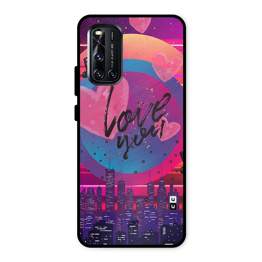Music City Love Metal Back Case for Vivo V19