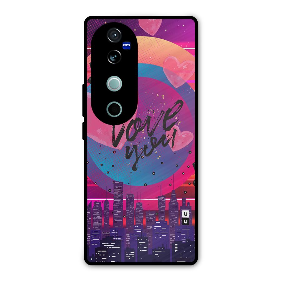 Music City Love Metal Back Case for Vivo V40