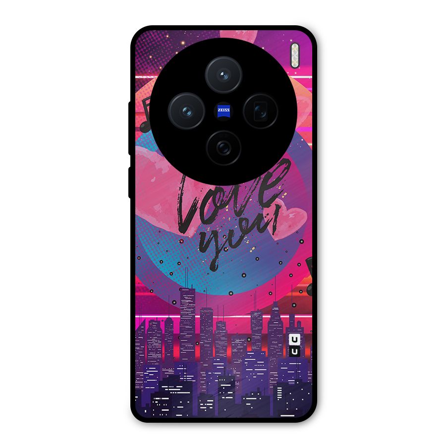 Music City Love Metal Back Case for Vivo X200