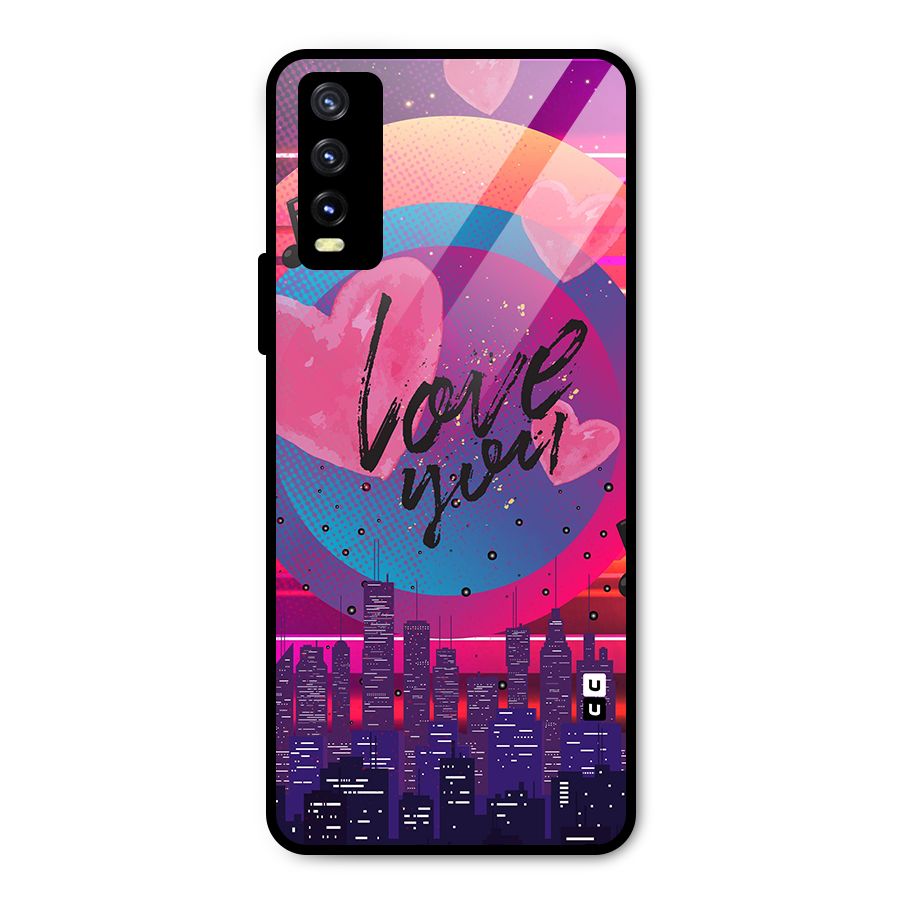 Music City Love Metal Back Case for Vivo Y20g