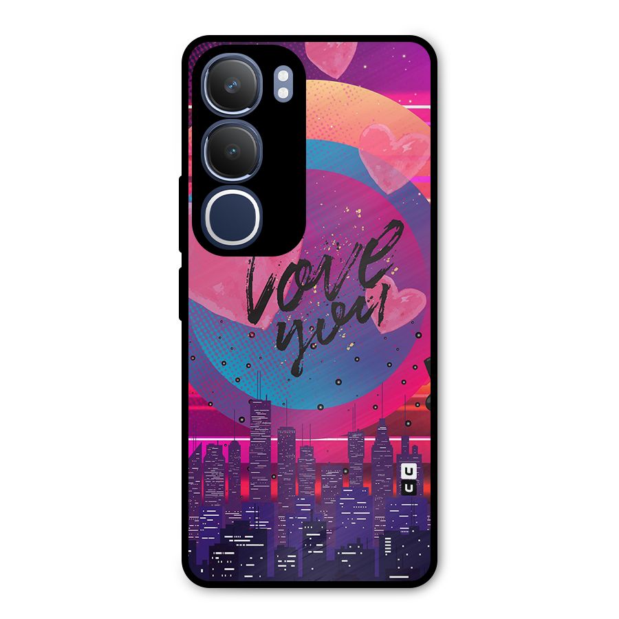 Music City Love Metal Back Case for Vivo Y29
