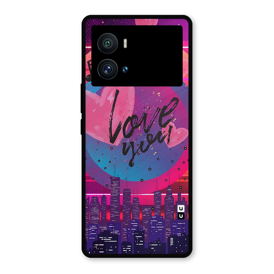 Music City Love Metal Back Case for iQOO 9 Pro