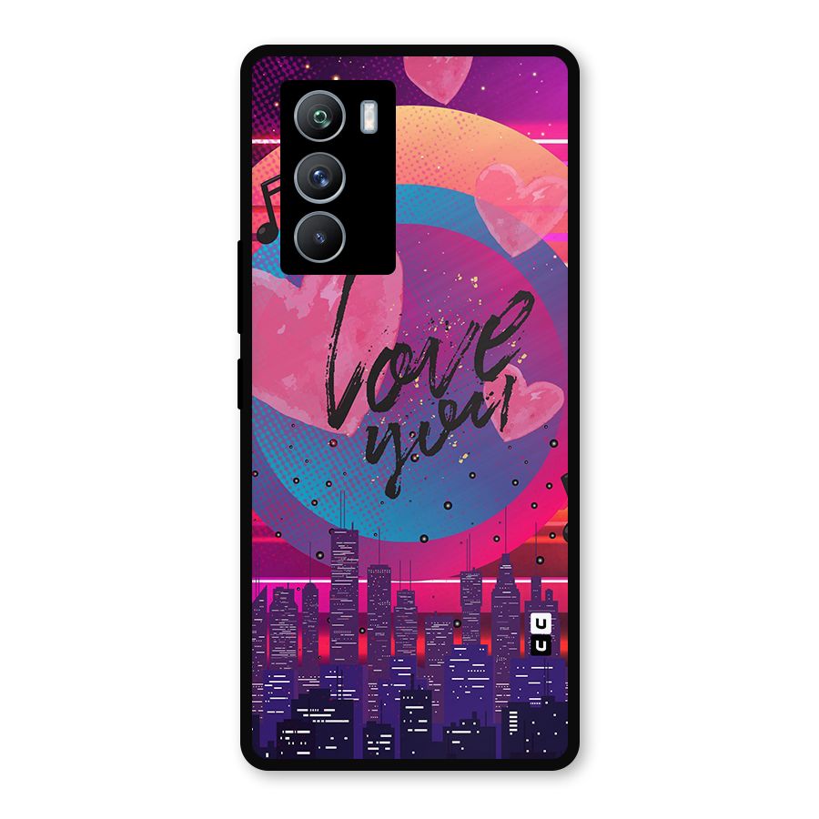 Music City Love Metal Back Case for iQOO 9 SE