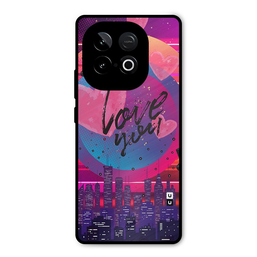 Music City Love Metal Back Case for iQOO Neo 10