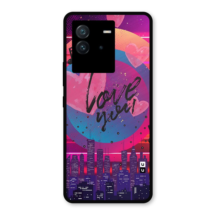 Music City Love Metal Back Case for iQOO Neo 6 5G
