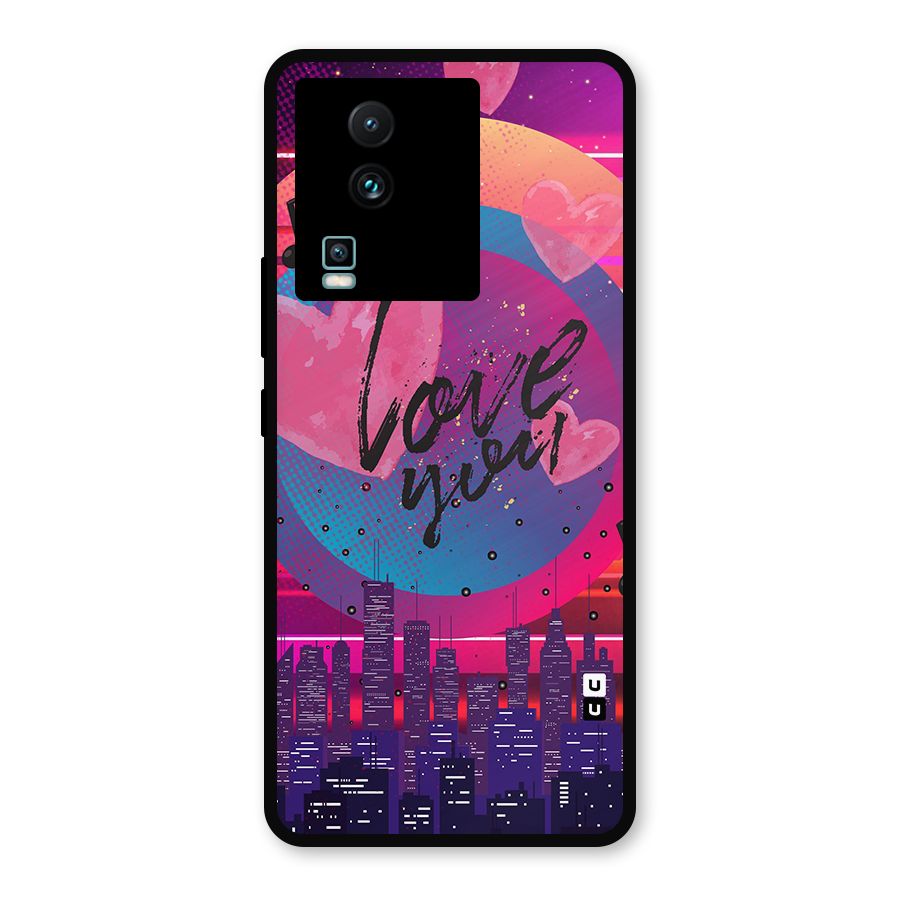 Music City Love Metal Back Case for iQOO Neo 7