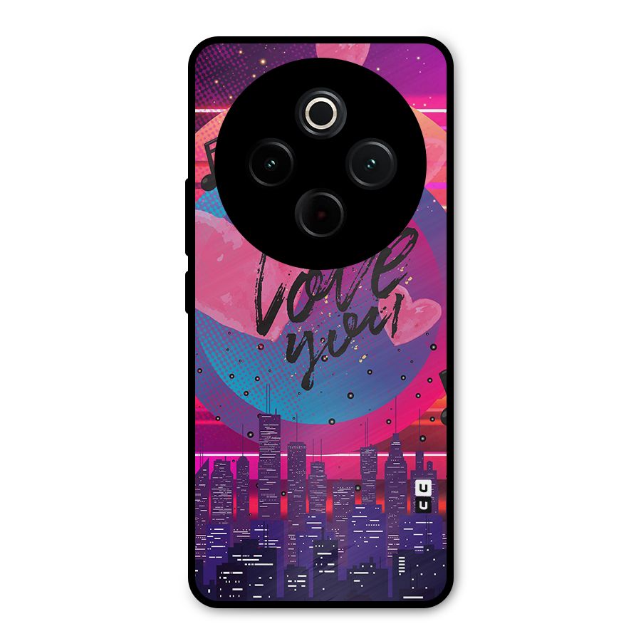 Music City Love Metal Back Case for iQOO Z10