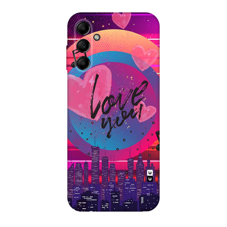 Music City Love Original Polycarbonate Back Case for Galaxy A14 5G