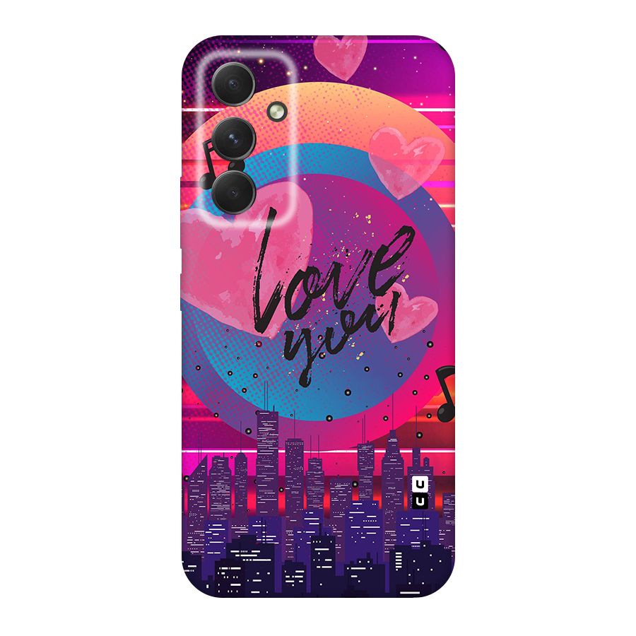 Music City Love Original Polycarbonate Back Case for Galaxy A54