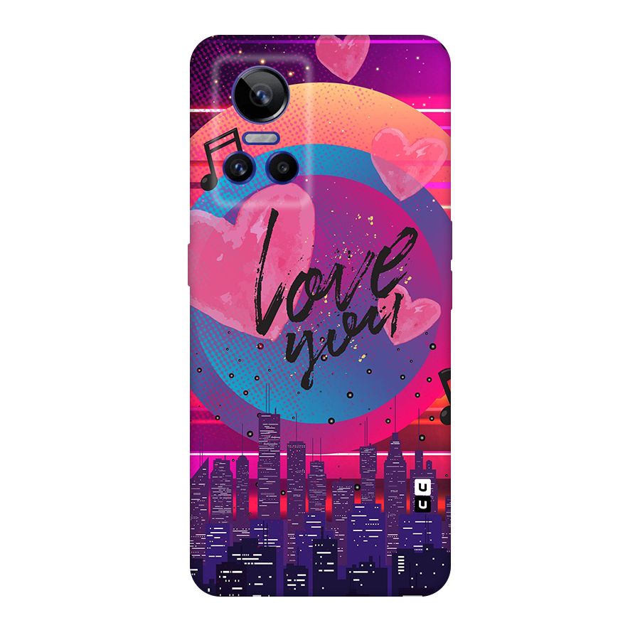 Music City Love Original Polycarbonate Back Case for Realme GT Neo 3
