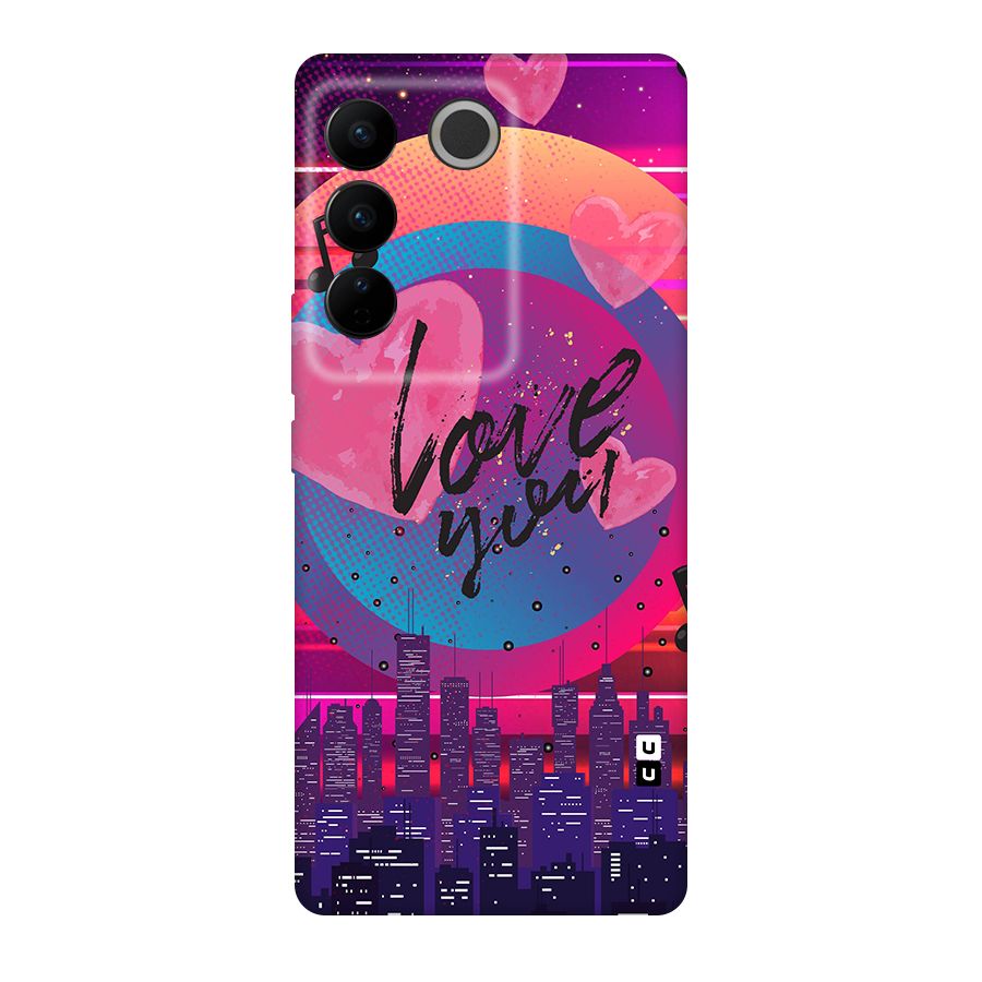 Music City Love Original Polycarbonate Back Case for Vivo V27