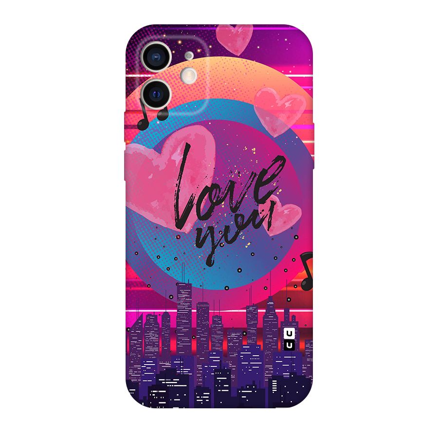 Music City Love Original Polycarbonate Back Case for iPhone 12