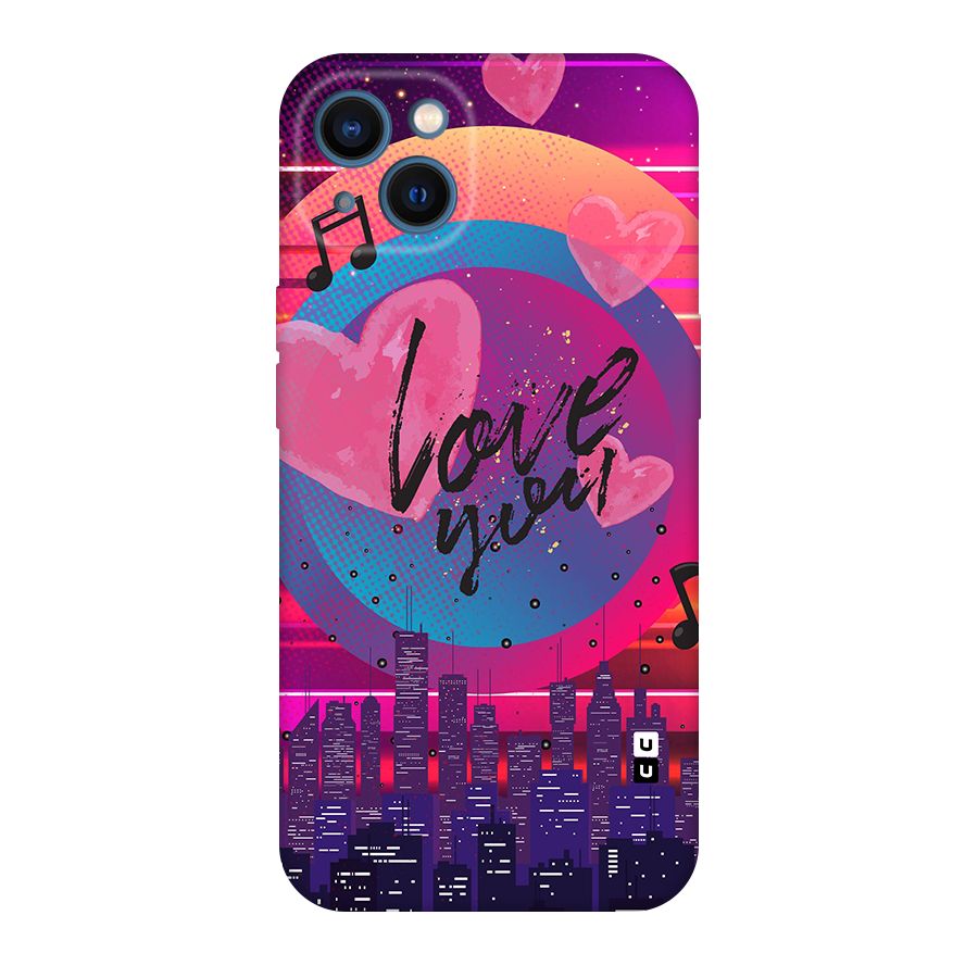Music City Love Original Polycarbonate Back Case for iPhone 13