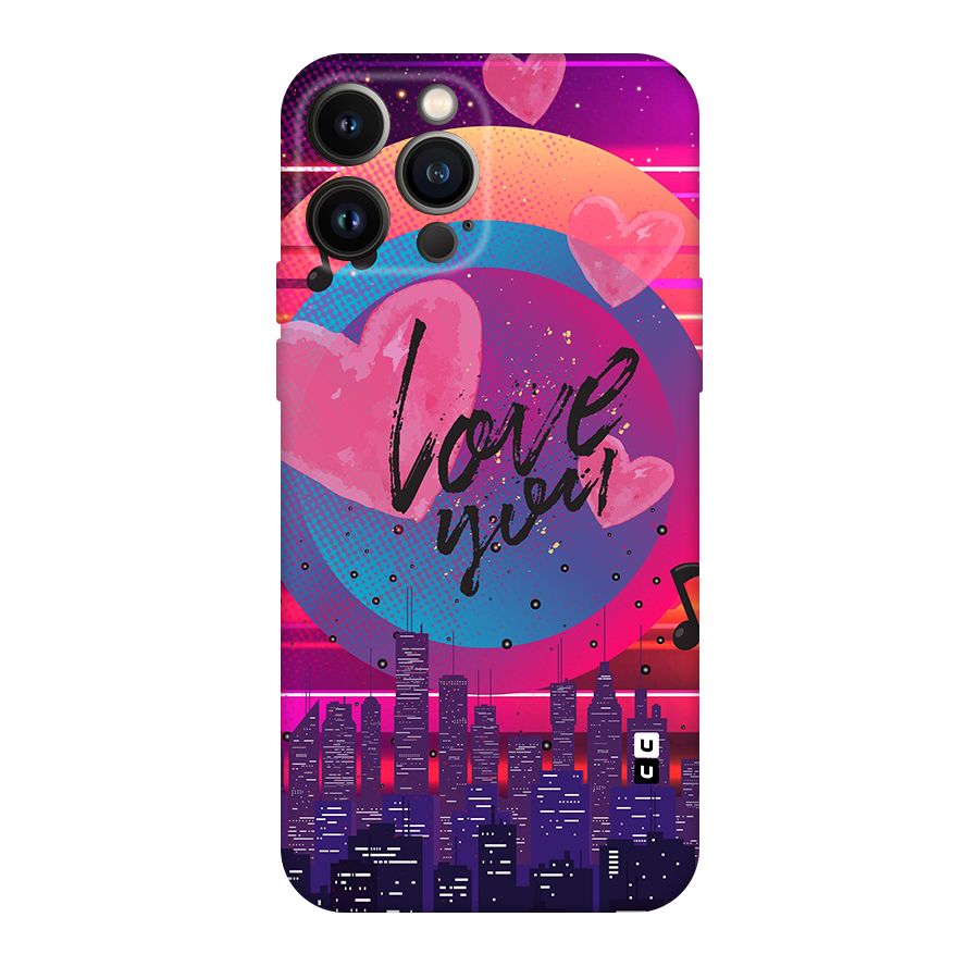 Music City Love Original Polycarbonate Back Case for iPhone 13 Pro Max